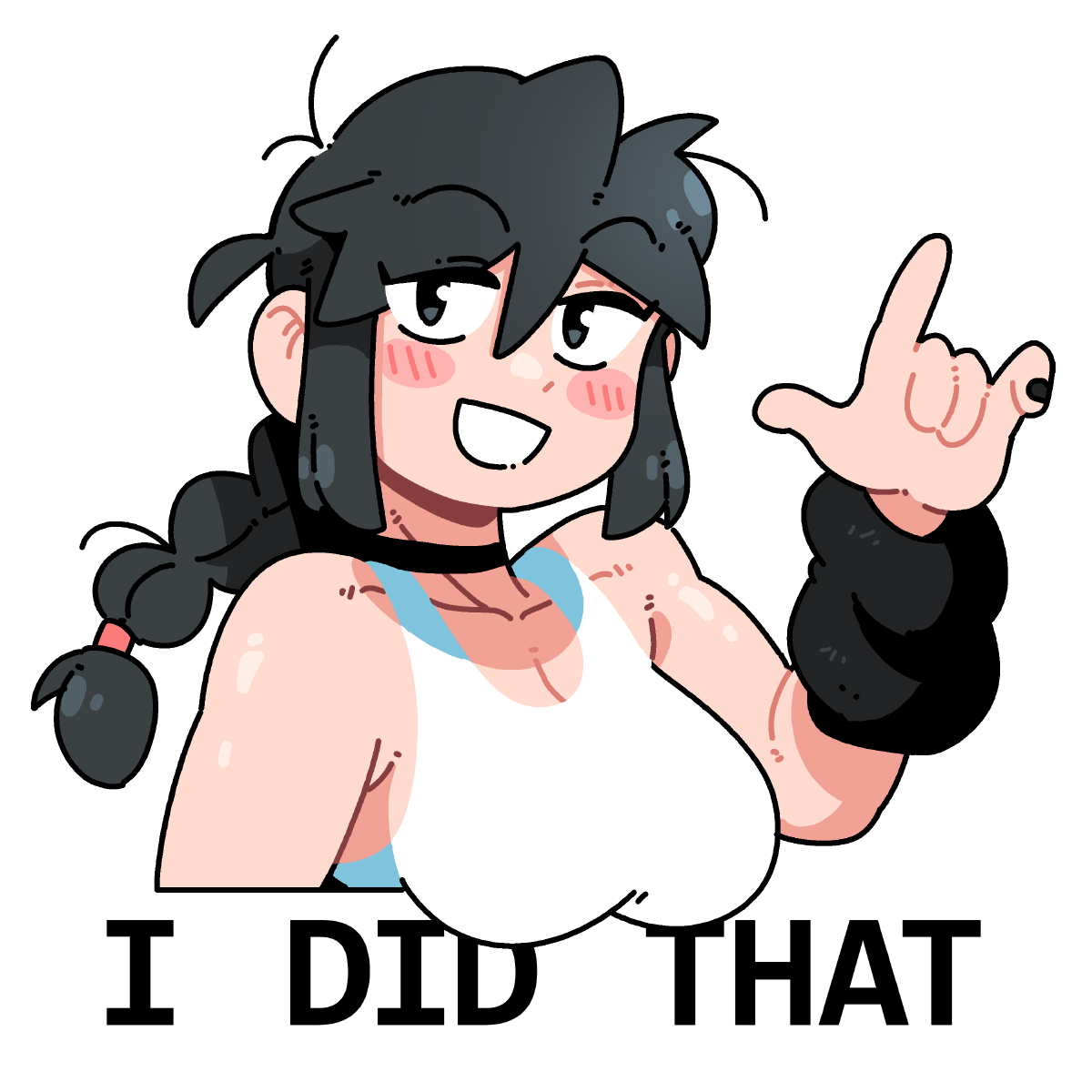 LUCIA I DID THAT STICKER